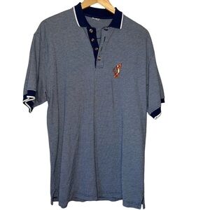 Walt Disney Men’s Tigger Polo Goff Shirt Resort Shirt Size Medium